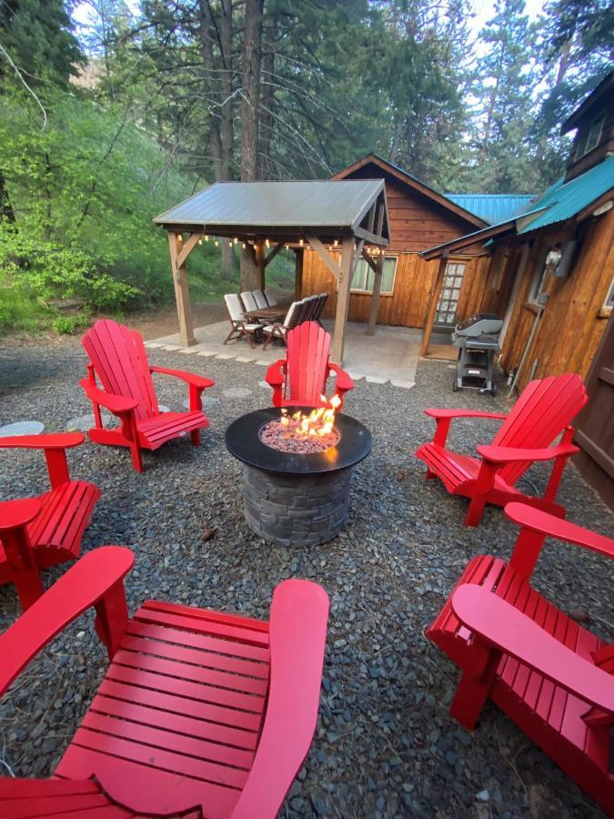 White Pass Log Cabin Luxury Retreat Rimrock Exterior foto