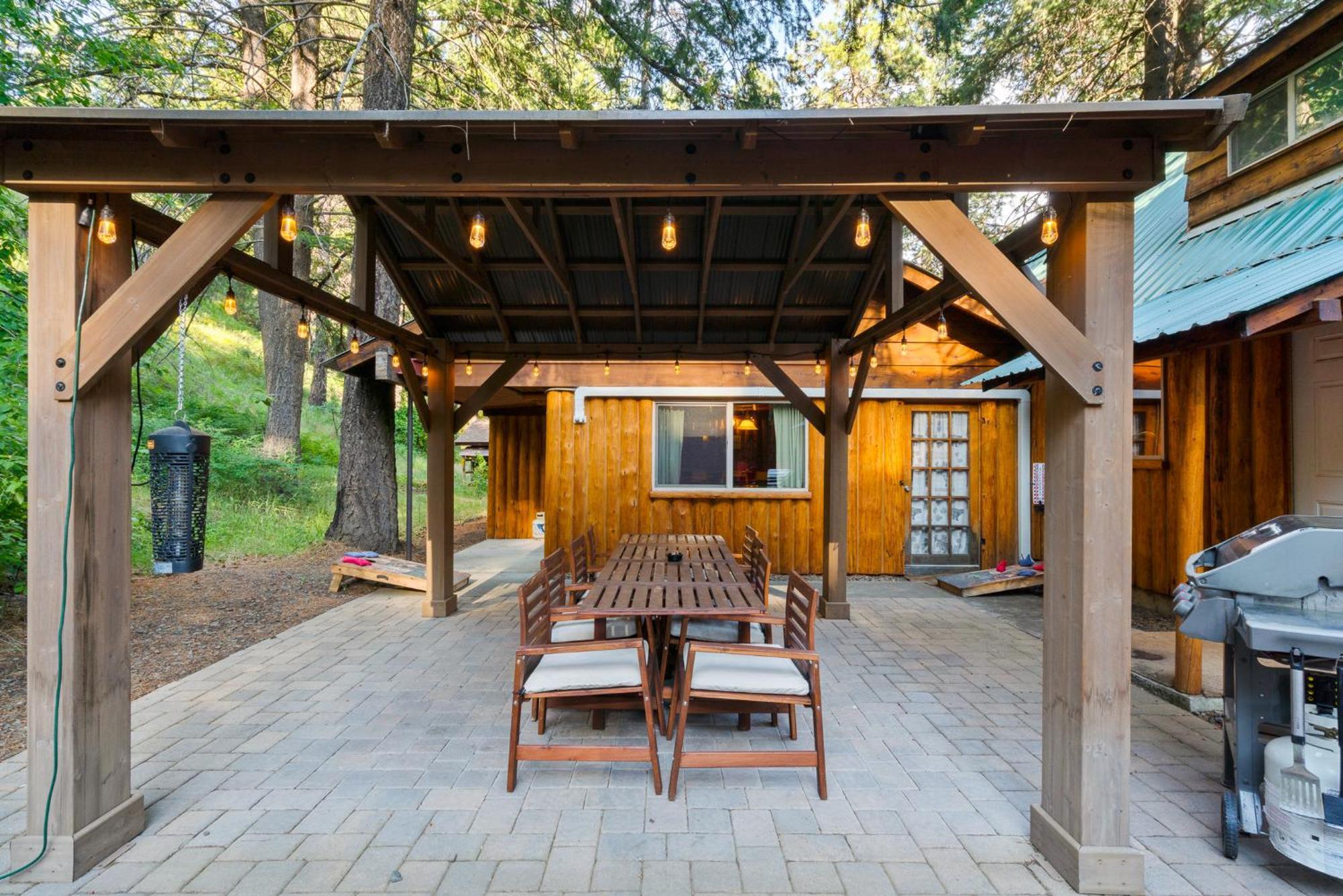 White Pass Log Cabin Luxury Retreat Rimrock Exterior foto