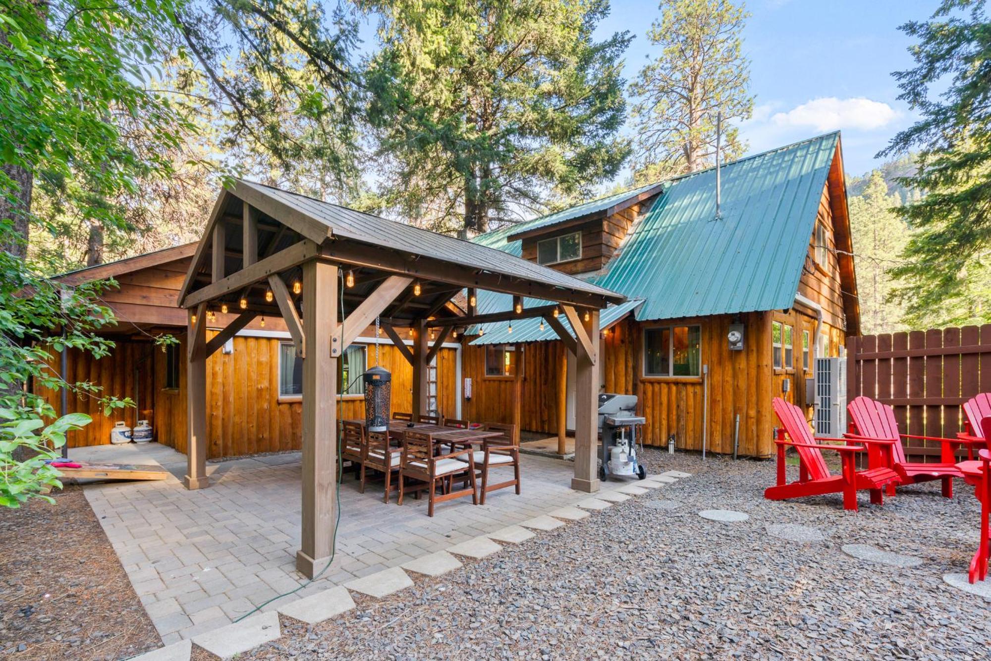 White Pass Log Cabin Luxury Retreat Rimrock Exterior foto