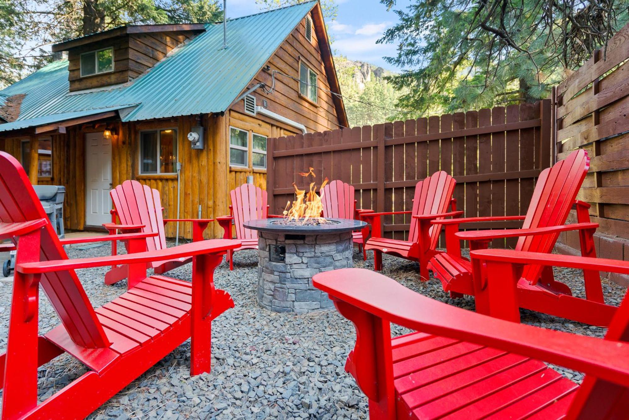 White Pass Log Cabin Luxury Retreat Rimrock Exterior foto