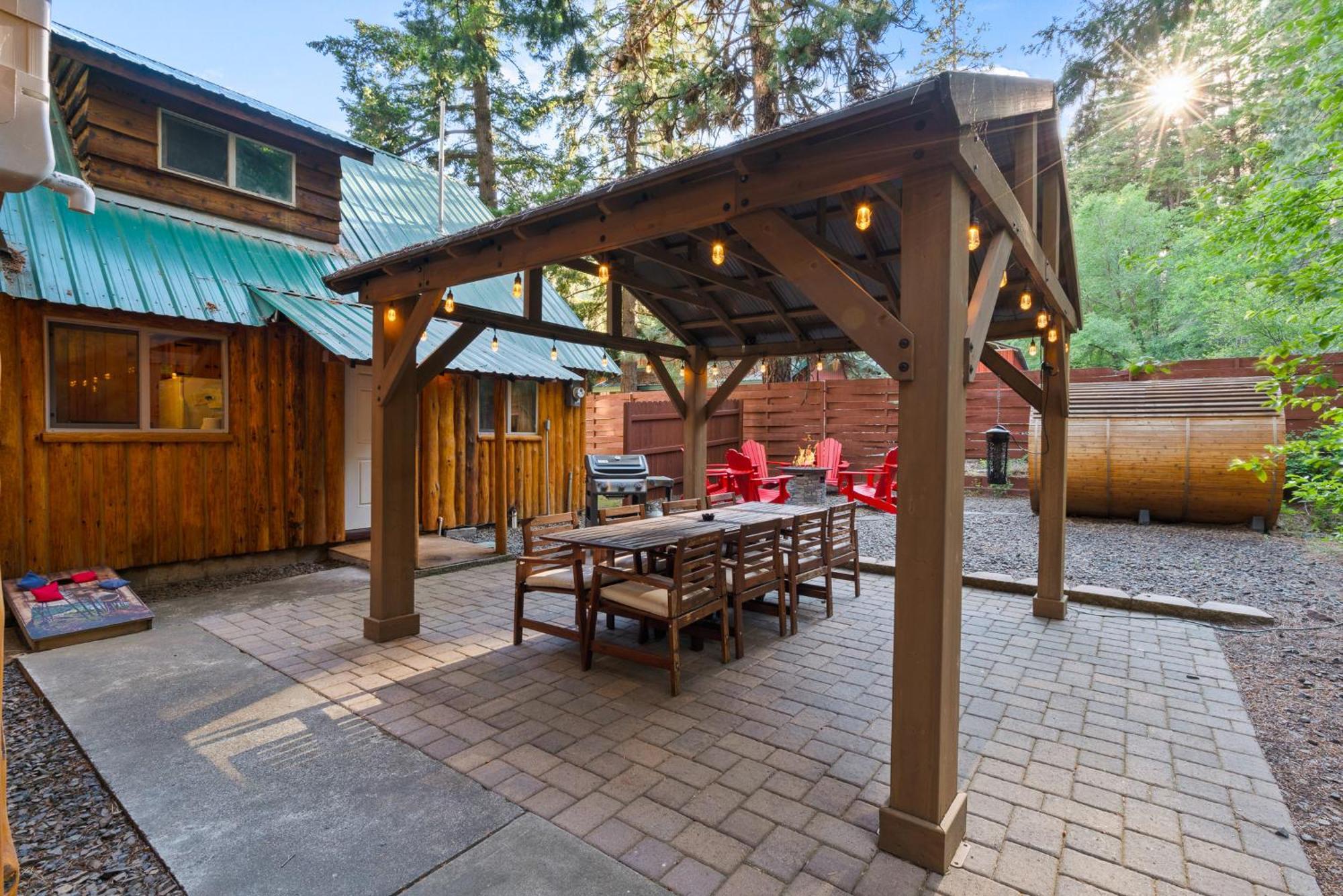 White Pass Log Cabin Luxury Retreat Rimrock Exterior foto