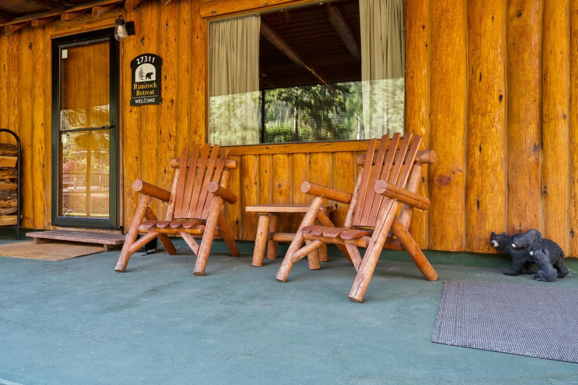White Pass Log Cabin Luxury Retreat Rimrock Exterior foto
