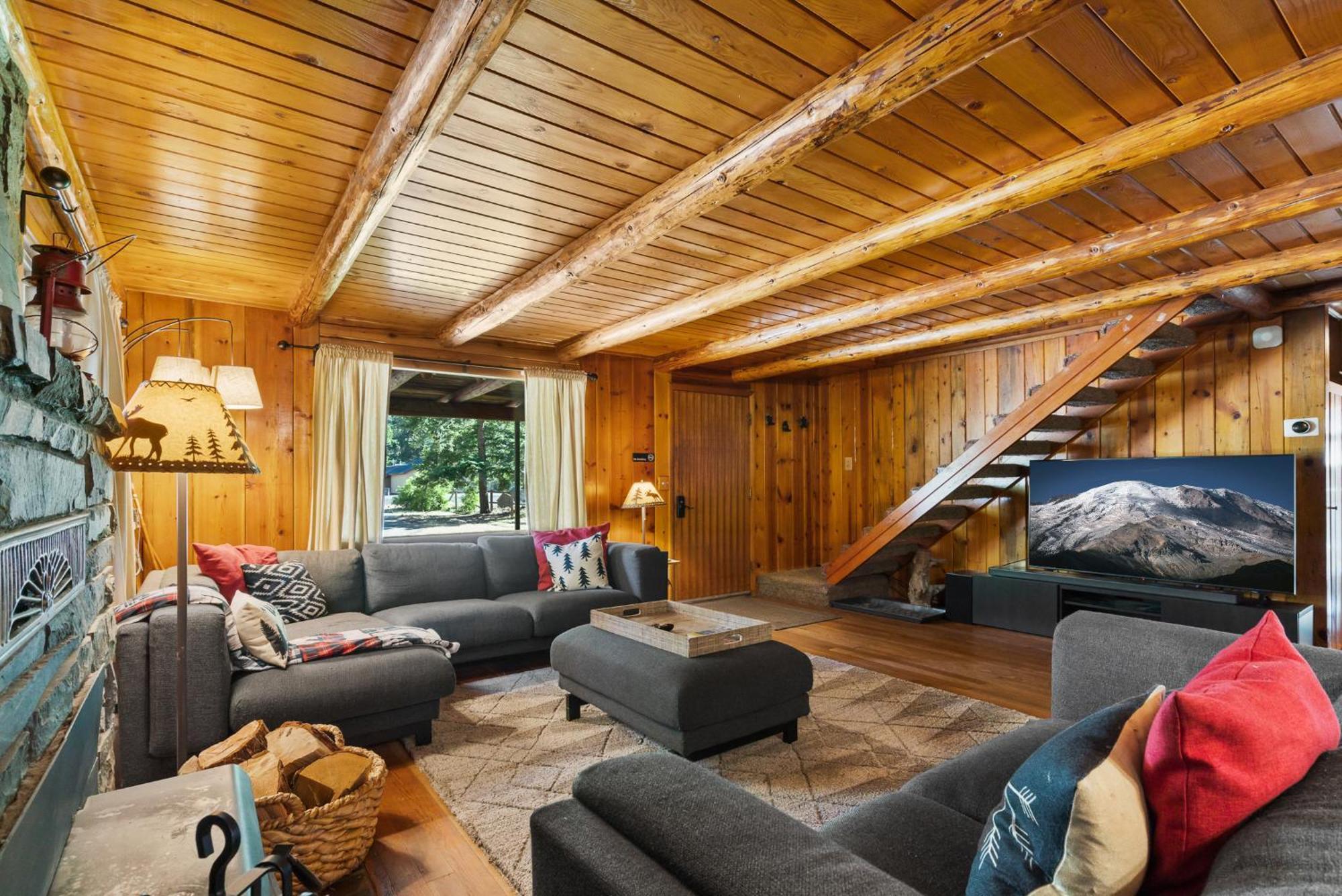 White Pass Log Cabin Luxury Retreat Rimrock Exterior foto