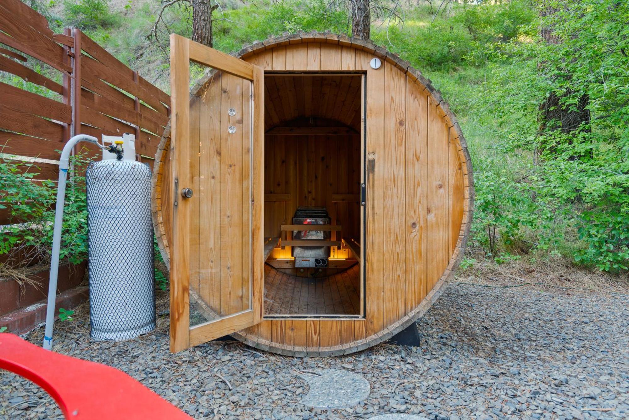 White Pass Log Cabin Luxury Retreat Rimrock Exterior foto
