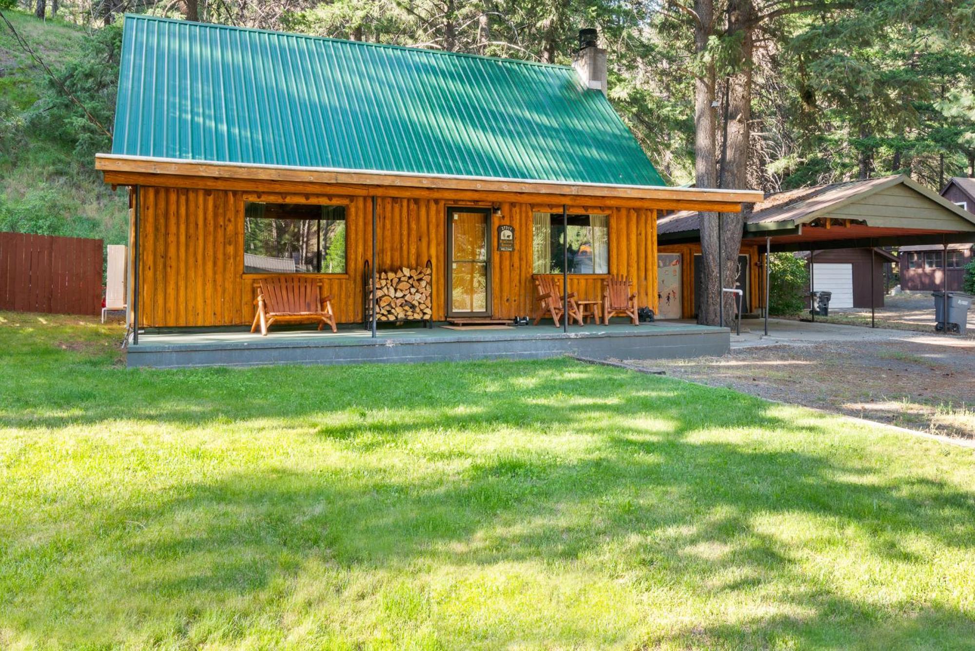 White Pass Log Cabin Luxury Retreat Rimrock Exterior foto